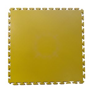 Piso Encastrable Liso Amarillo